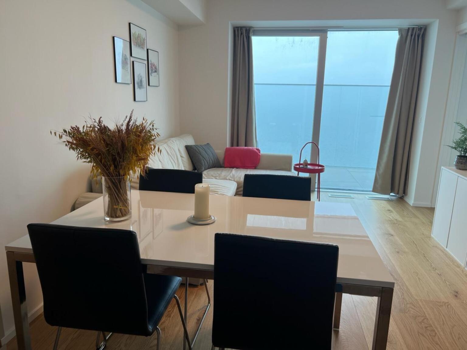 26-Etage Lejlighed Med Utrolig Havudsigt オールフス エクステリア 写真